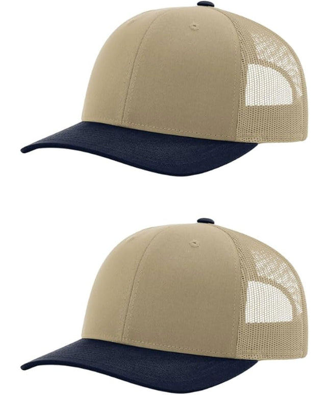 Richardson 112 Classic Six-Panel Adjustable Snapback Trucker Cap | Bulk Packs Available