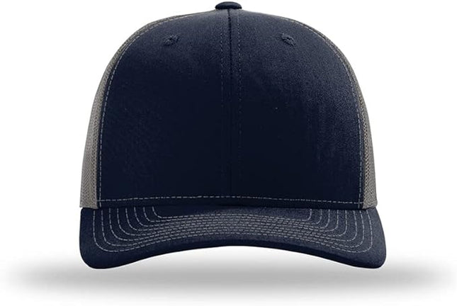 Richardson 112 Classic Six-Panel Adjustable Snapback Trucker Cap | Bulk Packs Available
