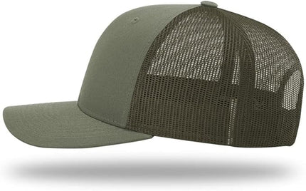 Richardson 112 Classic Six-Panel Adjustable Snapback Trucker Cap | Bulk Packs Available