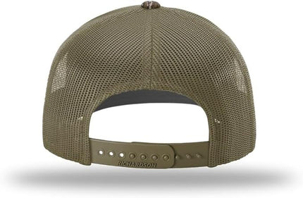 Richardson 112 Classic Six-Panel Adjustable Snapback Trucker Cap | Bulk Packs Available
