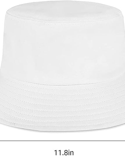 XYIYI Fashion Embroidery Bucket Hat Cotton Beach Fisherman Hats for Women Girls
