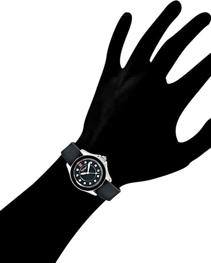 Steinhausen Arbon Collection Stainless Steel Silicone Interchangable Band Women's Watch