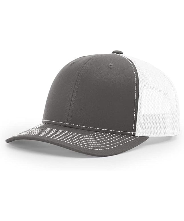 Richardson 112 Classic Six-Panel Adjustable Snapback Trucker Cap | Bulk Packs Available