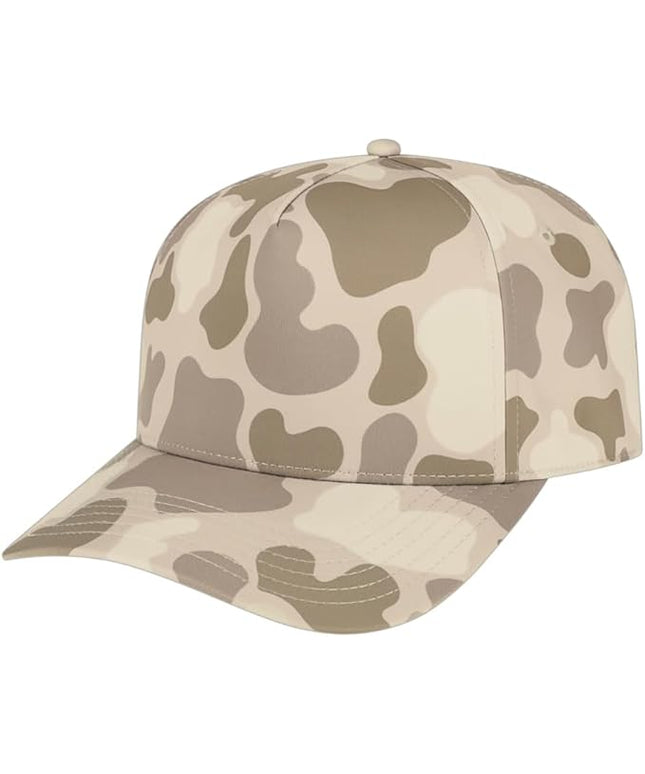 The Hat Pros Cap America i2026 Mid Profile 5-Panel Daybreak Camo Cap w/Quick-Dry Sweatband & Adjustable Snapback