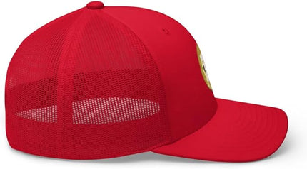 Dogecoin Crypto Embroidered Logo Trucker Cap