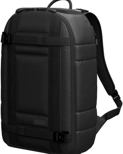 Db Journey Ramverk Backpack - Durable Travel Backpack with Laptop Compartment & Pockets for Work, Luggage Backpack with Roller Bag Hook Up System, 21L - Black Out
