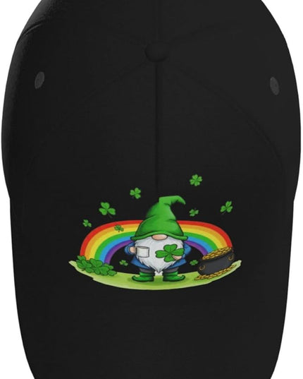 St. Patrick's Day Baseball Cap, Irish Green Clover Trucker Hat for Men Women, Fashion Adjustable Sun Visor Dad Hat
