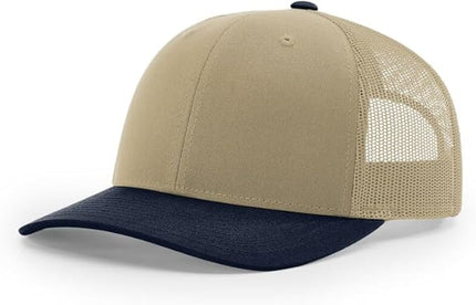 Richardson 112 Classic Six-Panel Adjustable Snapback Trucker Cap | Bulk Packs Available