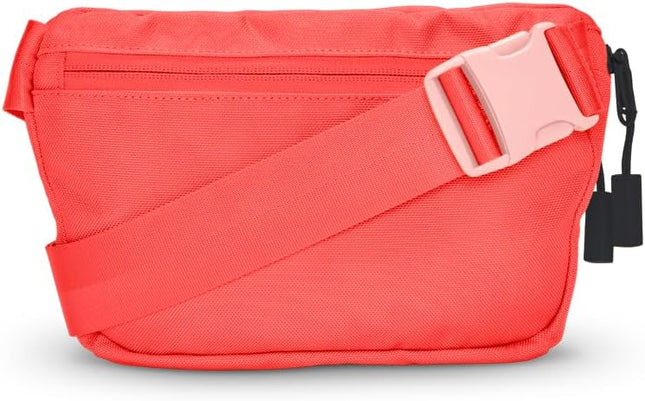 Baboon to the Moon Fanny Pack Full Size 3L Water Repellent Waist Bag Crossbody Belt Bag Lightweight Travel Everyday Bag for Men Women, Neon Punch