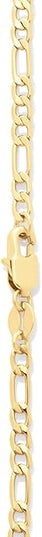 Amazon Essentials 14k Gold or Sterling Silver Plated Figaro Chain Necklace