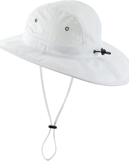 Home Prefer Summer UPF 50+ Men's Bucket Sun Hat Wide Brim Fishing Hat Safari Hat