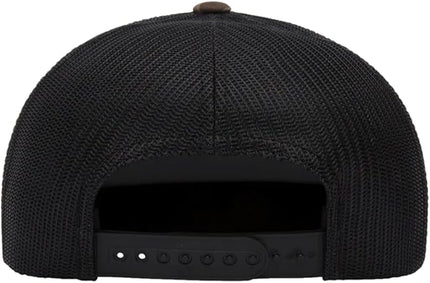 Yupoong 5-Panel YP Classic Trucker Cap | High Profile Flat Visor Snapback | OSFM | Bulk Packs Available