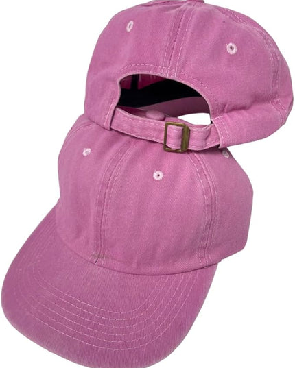 Roytrense Unisex 100% Cotton Washed Low Profile Dad Hat - Adjustable Baseball Cap for Outdoor Activities