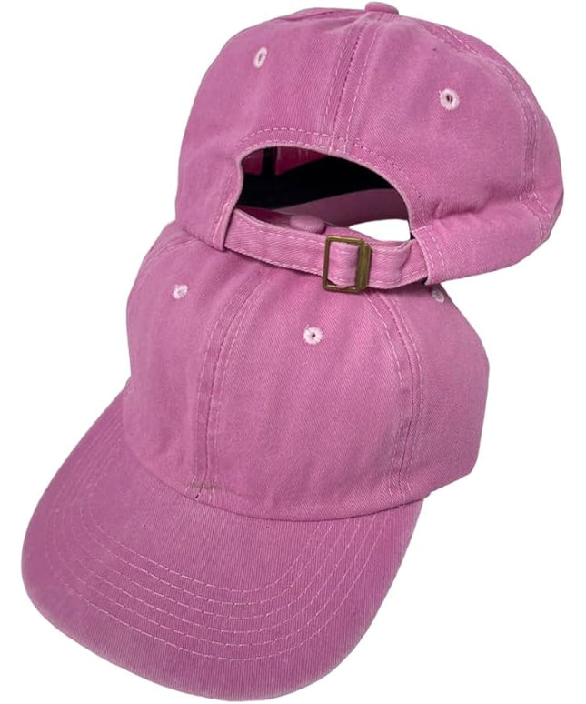 Roytrense Unisex 100% Cotton Washed Low Profile Dad Hat - Adjustable Baseball Cap for Outdoor Activities