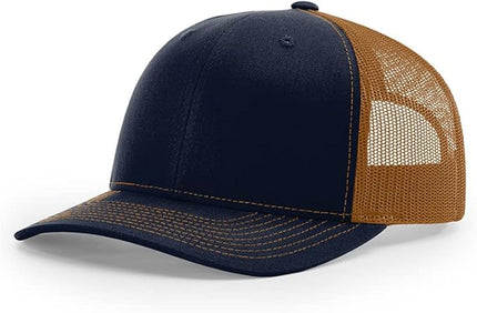 Richardson 112 Classic Six-Panel Adjustable Snapback Trucker Cap | Bulk Packs Available
