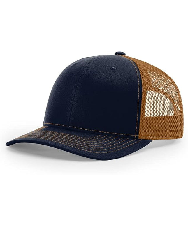 Richardson 112 Classic Six-Panel Adjustable Snapback Trucker Cap | Bulk Packs Available