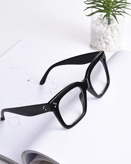 Vintage Women Oversized Sunglasses Designer Luxury Square Sun Glasses UV400 Protection Flat Lens