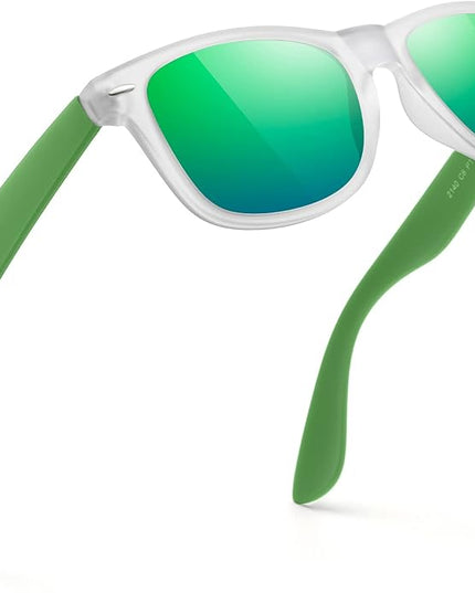 FEIDUSUN Sunglasses Men Polarized Sunglasses for Mens and Womens,Black Retro Sun Glasses Driving Fishing UV Protection