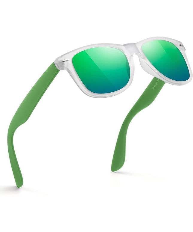 FEIDUSUN Sunglasses Men Polarized Sunglasses for Mens and Womens,Black Retro Sun Glasses Driving Fishing UV Protection