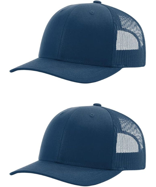 Richardson 112 Classic Six-Panel Adjustable Snapback Trucker Cap | Bulk Packs Available