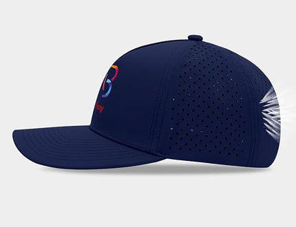 AB ALOSUNY Men Adjustable Baseball Cap with Curved Breathable Quick-Drying Laser-Cut Mesh Back Closure Hat
