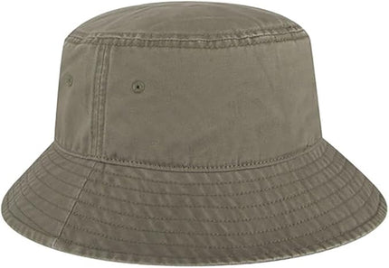 Ashen Fane Garment Washed Combed Cotton Twill Packable Lightweight Unisex Bucket Hat