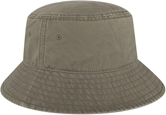 Ashen Fane Garment Washed Combed Cotton Twill Packable Lightweight Unisex Bucket Hat