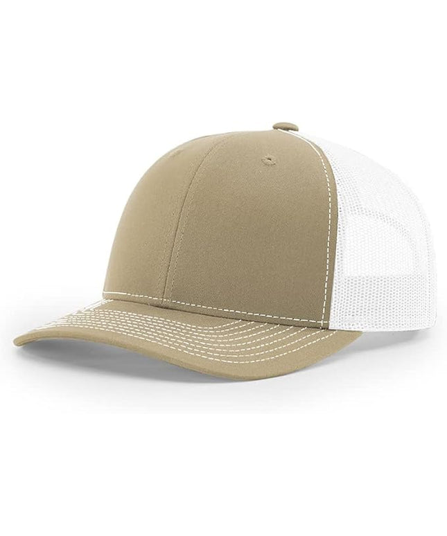 Richardson 112 Classic Six-Panel Adjustable Snapback Trucker Cap | Bulk Packs Available