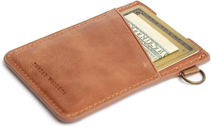 Thread Wallets Ultra Slim Card Holder Wallet - Slim Wallet for Women & Men - Minimalist Wallets for Women - Small Wallet for Women & Men - Modern Credit Card Organizer Mini Wallet (Fine Line)