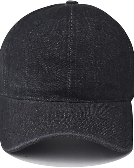 Classic Low Profile Baseball Cap for Men Women Adjustable Cotton Trucker Hats Dad Hat Plain Cap