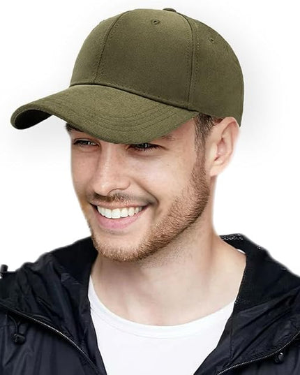 Classic Low Profile Baseball Cap for Men Women Adjustable Cotton Trucker Hats Dad Hat Plain Cap
