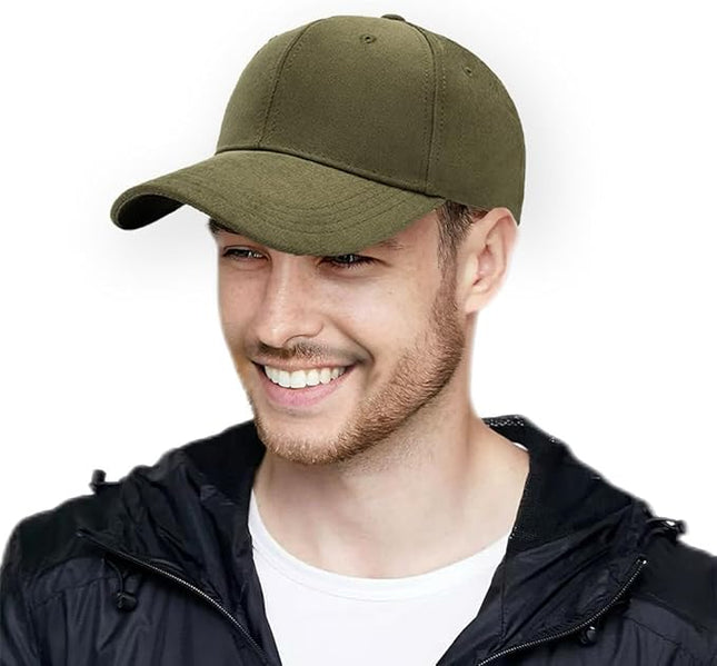 Classic Low Profile Baseball Cap for Men Women Adjustable Cotton Trucker Hats Dad Hat Plain Cap