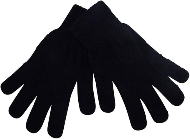Motique Accessories Set of 12 Warm Knit Gloves Unisex Lots of Styles