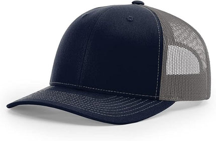 Richardson 112 Classic Six-Panel Adjustable Snapback Trucker Cap | Bulk Packs Available