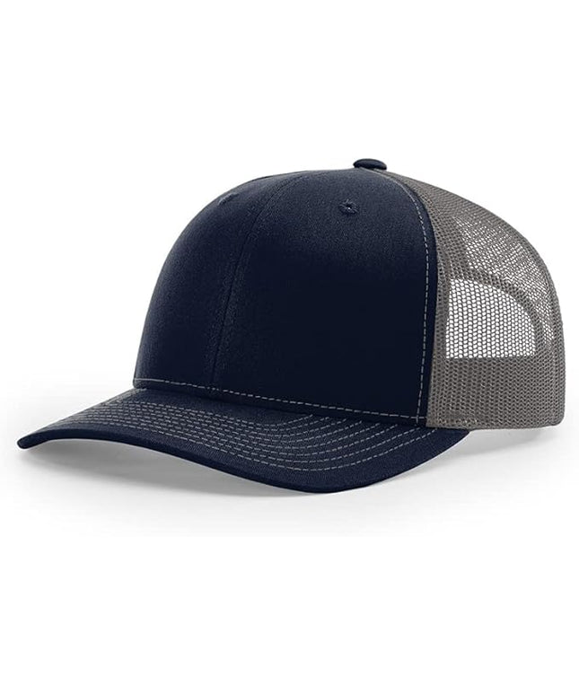 Richardson 112 Classic Six-Panel Adjustable Snapback Trucker Cap | Bulk Packs Available