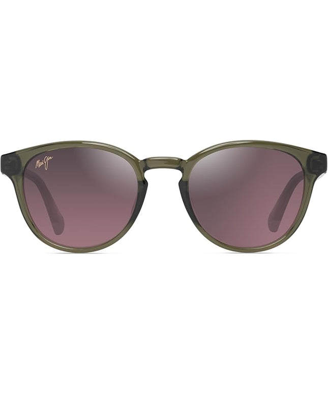 Maui Jim unisex-adult Hiehie Round Sunglasses