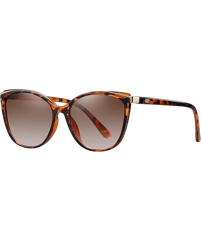 Trendy Cat Eye Sunglasses for Women Fashion Cateye UV400 Protection Glasses CL22017