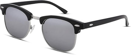 Pro Acme Semi-Rimless Polarized Sunglasses UV 400 Protection for Women Men