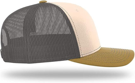 Richardson 112 Classic Six-Panel Adjustable Snapback Trucker Cap | Bulk Packs Available