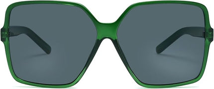 Dollger Oversized Square Sunglasses for Women Big Large Wide Fashion Shades for Men UV Protection Unisex