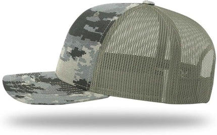 Richardson 112 Classic Six-Panel Adjustable Snapback Trucker Cap | Bulk Packs Available