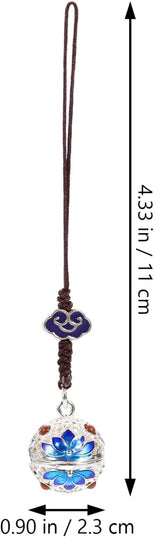 ibasenice Phone Bell Pendant Charm: Phone Hanging Charm Sachet Ball Short lanyard for Women