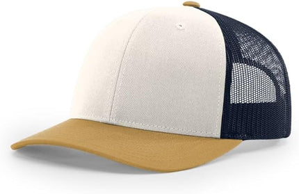Richardson 112 Classic Six-Panel Adjustable Snapback Trucker Cap | Bulk Packs Available