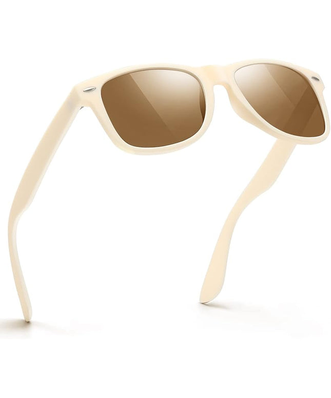 FEIDUSUN Sunglasses Men Polarized Sunglasses for Mens and Womens,Black Retro Sun Glasses Driving Fishing UV Protection