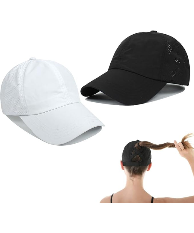 VOASTEK Running Hats for Men Baseball Cap Outdoor Essentials Runner Hat Jogging Cap Tennis Golf Workout Hats