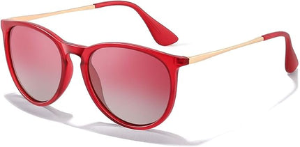 CHBP Polarized Sunglasses for Women Men - Trendy 2025 Vintage Classic Retro Round Mirrored Lens Designer Style