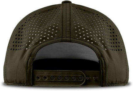 Branded Bills Hardworking PVC Curved 5 Panel Rope, Snapback Closure, Lightweight, Comfortable Baseball Cap