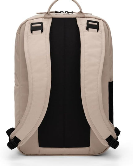 Db Journey Daypack - Slim Backpack with Laptop Compartment, Water Bottle Pocket, Minimalist Lightweight Work Backpack for Work, Travel & Gym, 17L - Fogbow Beige