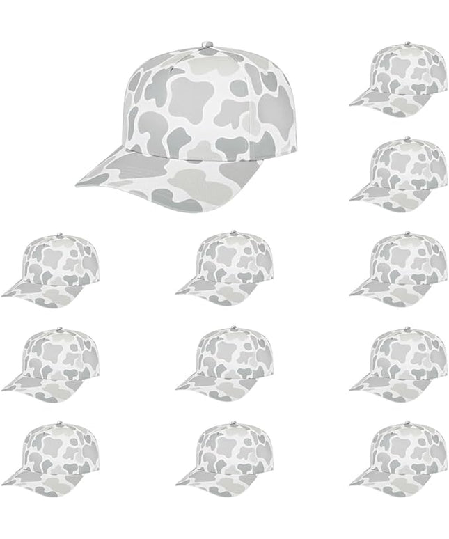 The Hat Pros Cap America i2026 Mid Profile 5-Panel Daybreak Camo Cap w/Quick-Dry Sweatband & Adjustable Snapback