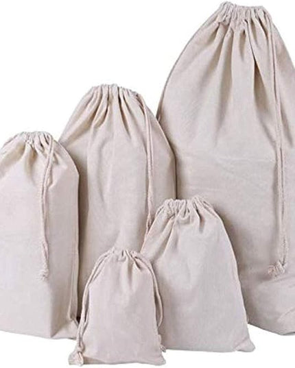 Breathable Dust-proof Drawstring Storage Pouch String Bag for Handbags Purses Shoes Eco Bag (5 Sizes)